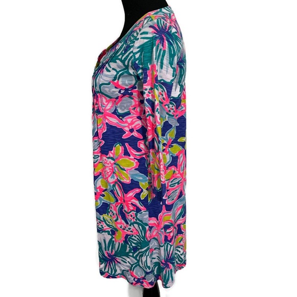 Lilly Pulitzer Amberly Swing Dress Iris Blue - Picture 3 of 7